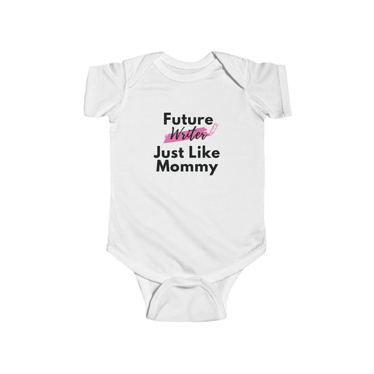 Personalized Infant Bodysuit for Writers, Authors, Stylists, Dancers, Baby Shower Gift, Christmas Gift, New Mom Gift, Pregnancy Announcement