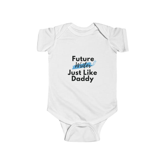 Personalized Infant Bodysuit for Writers, Authors, Stylists, Dancers, Baby Shower Gift, Christmas Gift, New Dad Gift, Pregnancy Announcement